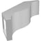 Ekena Millwork 3 1/2-in. W x 10-in. D x 10-in. H Funston Architectural Grade PVC Knee Brace BRCP035X10X10FST - alternate 6